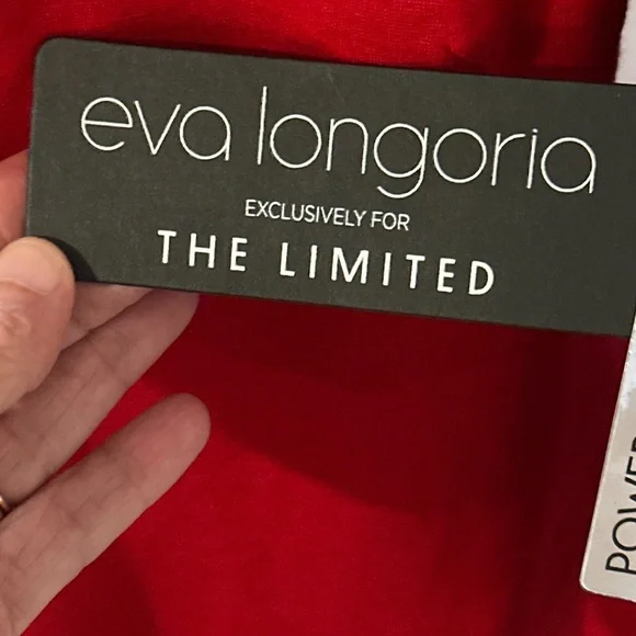 Eva Longoria Exclusively For The Limited Women’s Red BodyCon Dress, SZ XL. NEW!